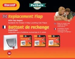 Petsafe Staywell Vervangingsklep Met Magneet - Kattenluik -Huisdier Verkoop 1200x938 4