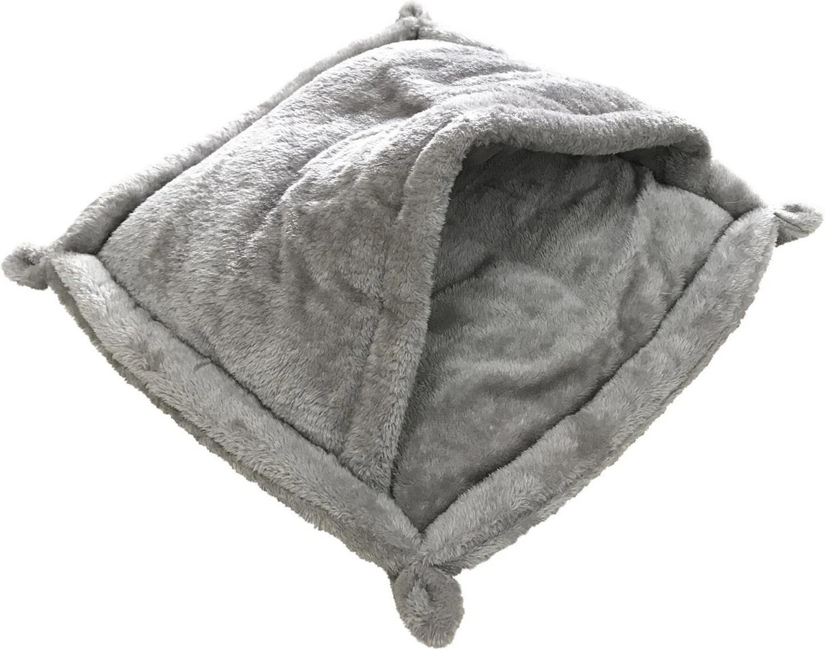 Adori Slaapzakje Modena - Kattenmand - 50x50 Cm Grijs 3 Adori Slaapzakje Modena - Kattenmand - 50x50 Cm Grijs