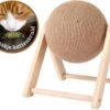 Janse Katten Krab Bal - Katten Speelgoed - Krabmeubel - Kattenkrabpaal - Krabplank - Krabbal - Kattenspeeltje - Krabbol - Inclusief Kattenkruid -Huisdier Verkoop 1200x954 2