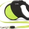 DDOXX Intrekbare Hondenriem, Reflecterend | Vele Kleuren & Maten | Voor Kleine & Grote Honden | Intrekbare Hondenriem Puppy Kat | Hondenriem Accessoires Hond | XS, 3 M, Tot 8 Kg, Geel