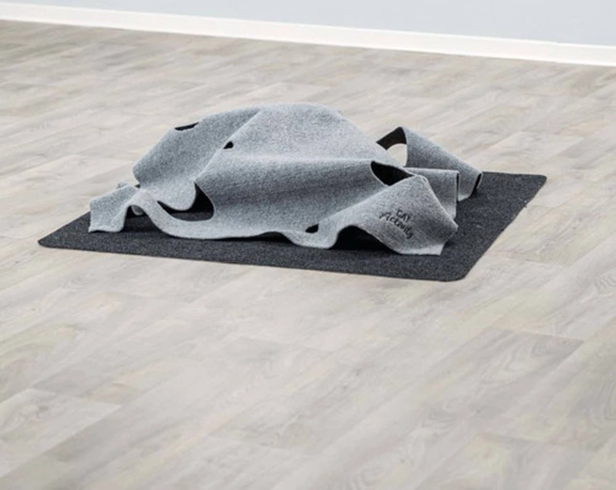 Trixie Cat Activity Adventure Carpet Grijs 99x99 Cm 7 Trixie Cat Activity Adventure Carpet Grijs 99x99 Cm - Afbeelding 5