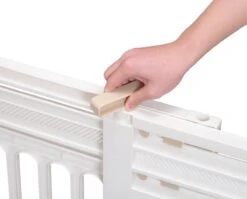 Iris Ohyama Huisdier Bariere PBR-600 - Kunststof - Wit/Beige - Uitschuifbaar -Huisdier Verkoop 1200x965 3