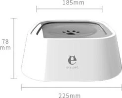 Merkloos Dogs&Co Waterbak Grijs - Drinkbak Voor Honden - Anti Knoei - Verminderd Slobberen - Onderweg - Hond - Drinkbak - Huisdier - Water Bowl -Huisdier Verkoop 1200x967