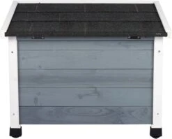 MyMax Kattenhuis - Hout - Openslaand Bitumen Dak - Kattenhuis Voor Buiten - Kattenhok - Kattenhuisje Hout - Grijs - 57*45*43CM 11 MyMax Kattenhuis - Hout - Openslaand Bitumen Dak - Kattenhuis Voor Buiten - Kattenhok - Kattenhuisje Hout - Grijs - 57*45*43CM -Huisdier Verkoop 1200x969 7