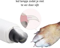 By Fredge® Elektrische Nagelvijl Voor Huisdieren - Nagel Trimmer Hond, Kat En Konijn - Nagelvijl Huisdieren - Nagel Vijl Kat - 100% Veilig - USB Oplaadbaar - Lage Vibratie En Geluid - Draadloos - Wit -Huisdier Verkoop 1200x970