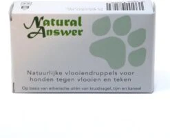 Natuurlijke Vlooiendruppels Tegen Vlooien En Teken Voor Honden | Natural Answer (8-20 Kg)