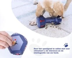 PetPetrol Honden Speelgoed -Dumbbell -Geschikt Voor Kleine En Middelgrote Honden- Tanden Schoonmaken- Kauwen- Haltervorm- Blauw- Natuurrubber Met Ananas Smaak 10 PetPetrol Honden Speelgoed -Dumbbell -Geschikt Voor Kleine En Middelgrote Honden- Tanden Schoonmaken- Kauwen- Haltervorm- Blauw- Natuurrubber Met Ananas Smaak -Huisdier Verkoop 1200x972 6