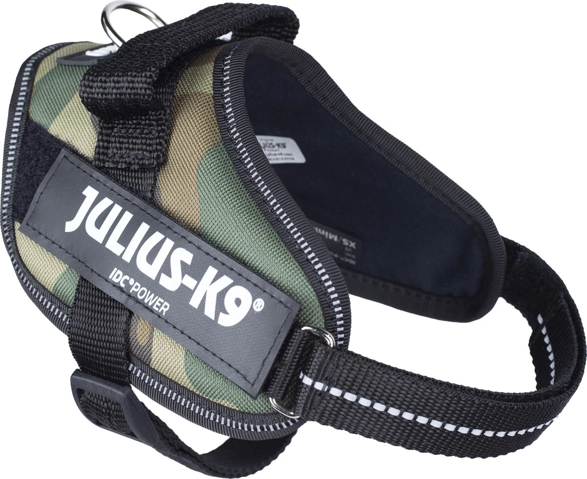 Julius K9 Julius-K9 IDC®Powertuig, XS - Mini-Mini, Camouflage 18 Julius K9 Julius-K9 IDC®Powertuig, XS - Mini-Mini, Camouflage - Afbeelding 16