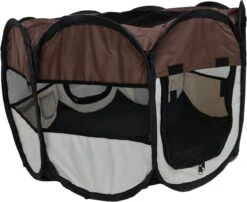 Dailyibed Opvouwbare Puppyren - Bruin - 115x115x58 Cm - Incl. Draagtas - Incl. Voederbak 20 Dailyibed Opvouwbare Puppyren - Bruin - 115x115x58 Cm - Incl. Draagtas - Incl. Voederbak -Huisdier Verkoop 1200x983