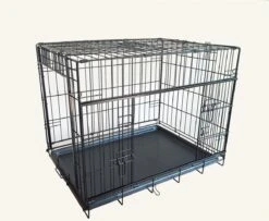 Adori Bench Met Schuifdeuren Zwart - Hondenbench - 91x61x69 Cm 11 Adori Bench Met Schuifdeuren Zwart - Hondenbench - 91x61x69 Cm -Huisdier Verkoop 1200x986 5