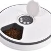 Quality4Less™ - Automatische Voerbak Kat En Hond - Volledig Automatisch - 6 Verschillende Maaltijden - Wit - Inclusief Batterijen -Huisdier Verkoop 1200x993 3