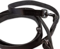 Multifunctionele Hondenriem - 220cm - Volledig Zwart - Leren Hondenriem - 100% Volnerfleer - Hondenriem Leer -Huisdier Verkoop 1200x994 1