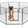 MaxxPet Puppyren - Hondenbench - Hondenren- Puppyren Met 8 Kennelpanelen - Staal -80 X 80 Cm Ø 210 Cm 1 MaxxPet Puppyren - Hondenbench - Hondenren- Puppyren Met 8 Kennelpanelen - Staal -80 X 80 Cm Ø 210 Cm -Huisdier Verkoop 1200x995 8