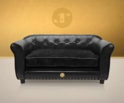 Luxe Hondensofa - ENJOYMENT - Zwart -Huisdier Verkoop 1200x999 3