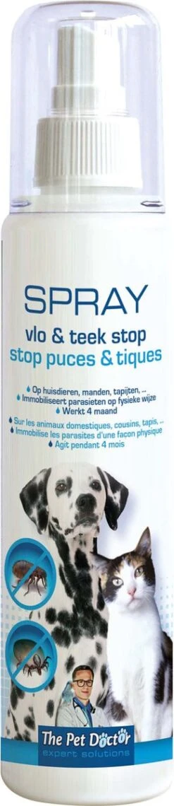 BSI The Pet Doctor - Vlo En Teek Stop Spray - Honden - Dierenverzorging - Voor De Afweer Van Teken, Vlooien En Andere Insecten Bij Honden En Katten - 200 Ml 7 BSI The Pet Doctor - Vlo En Teek Stop Spray - Honden - Dierenverzorging - Voor De Afweer Van Teken, Vlooien En Andere Insecten Bij Honden En Katten - 200 Ml -Huisdier Verkoop 260x1200