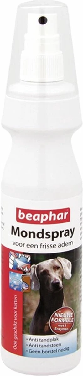 Beaphar Tandspray 150 Ml 4 Beaphar Tandspray 150 Ml - Afbeelding 2
