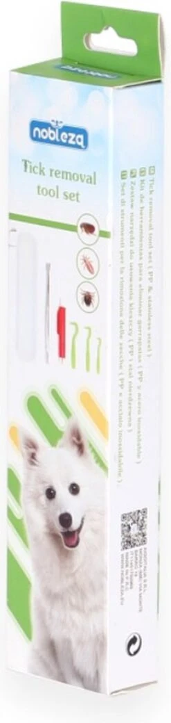 Nobleza Teken Verwijder Set - Tekenverwijderaar - Tekenpincet - Tekentang - Tekenhaak - Anti Teken Hond - Teken Kat - Anti Teken - EHBO Set -Huisdier Verkoop 285x1200 1