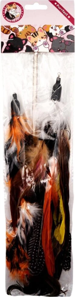 Make Me Purr Kattenhengel Met 5 Hangers (Zwart) - Speelgoed Hengel Voor Katten - Kat Speelhengel Met Veren - Kitten Kattenplager Met Veer - Kattenspeelgoed - Kattenspeeltjes 12 Make Me Purr Kattenhengel Met 5 Hangers (Zwart) - Speelgoed Hengel Voor Katten - Kat Speelhengel Met Veren - Kitten Kattenplager Met Veer - Kattenspeelgoed - Kattenspeeltjes -Huisdier Verkoop 303x1200 1