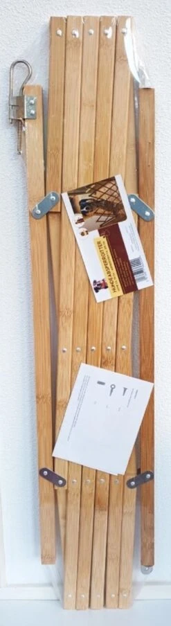 Merkloos Traphekje Voor Honden (vouwhekje / Schaarhekje / Harmonica Hekje)