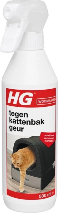 HG Tegen Kattenbakgeur - 500ml - Ongevaarlijk Voor Dier En Mens - Geurloos -Huisdier Verkoop 329x1200 1