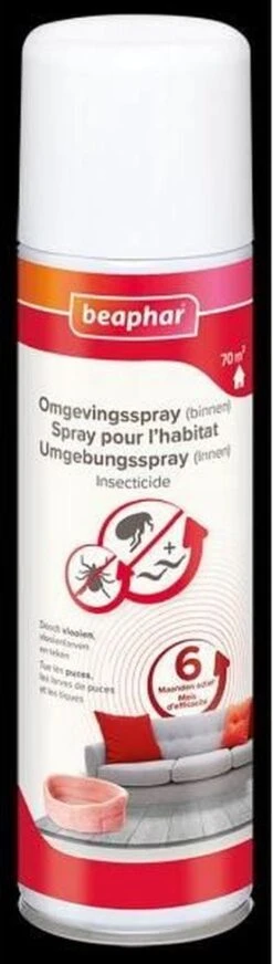 Beaphar Omgevingsspray Vlooienspray 250 Ml 7 Beaphar Omgevingsspray Vlooienspray 250 Ml -Huisdier Verkoop 340x1200