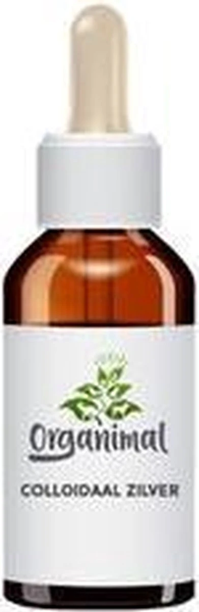 Organimal Colloïdaal Zilver Hond - 20 Ml - O.a. Bij Oog & Oorontstekingen, Hotspots En Ontsmetten Wondjes 5 Organimal Colloïdaal Zilver Hond - 20 Ml - O.a. Bij Oog & Oorontstekingen, Hotspots En Ontsmetten Wondjes - Afbeelding 3