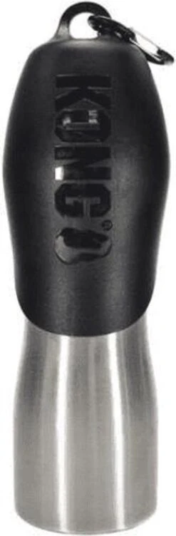 KONG H2O 740 Ml Rvs Waterfles Zwart -Huisdier Verkoop 394x1200