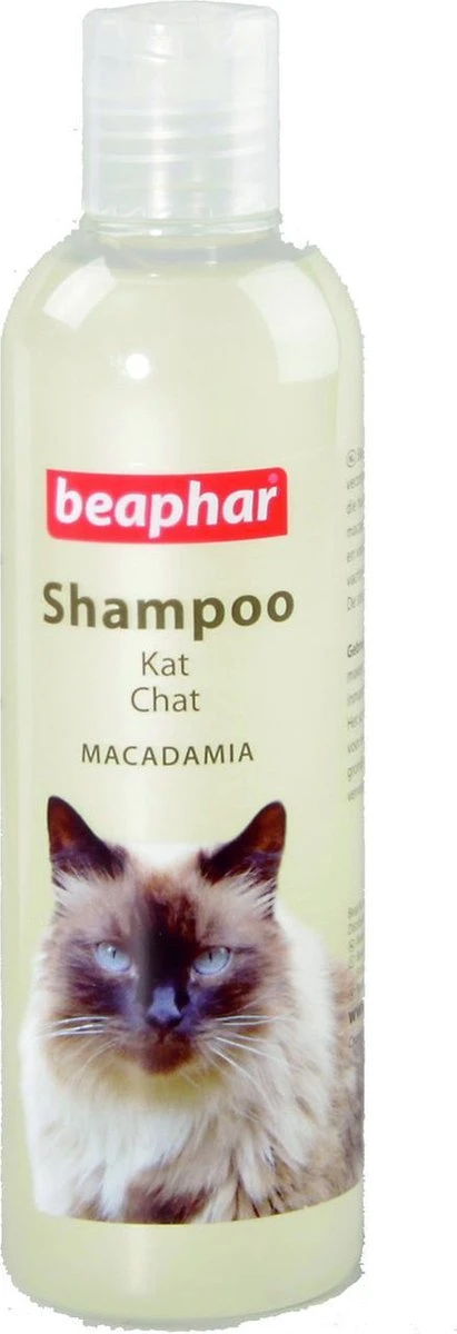 Beaphar Shampoo Kat Macadamia 250 Ml 5 Beaphar Shampoo Kat Macadamia 250 Ml - Afbeelding 3
