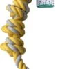 BoDutch Flostouw Hond - Hondenspeelgoed - Trektouw Hond - Hondentouw - Flostouw Hond - 60 Cm - Apporteerspeelgoed - Geel/Grijs -Huisdier Verkoop 439x1200 1