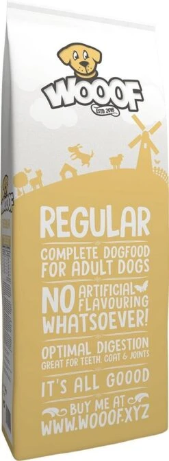 WOOOF Regular 18KG - Geperst Hondenvoer - Geperste Hondenbrokken - Droogvoer - 18KG 16 WOOOF Regular 18KG - Geperst Hondenvoer - Geperste Hondenbrokken - Droogvoer - 18KG -Huisdier Verkoop 442x1200 1