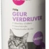 Beau Beau Kattenbak Geurverdrijver Lavendel - 750 G -Huisdier Verkoop 446x1200 1
