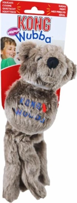 Kong Wubba Friend - Hondenspeelgoed - Assorti - M - 24,4 X 12,7 X 8,4 Cm -Huisdier Verkoop 455x1200