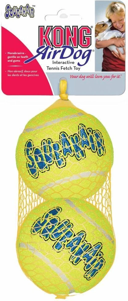 Kong Air Squacker Tennisbal - Hondenspeelgoed - Geel - M - Ø7,1 Cm 16 Kong Air Squacker Tennisbal - Hondenspeelgoed - Geel - M - Ø7,1 Cm - Afbeelding 14