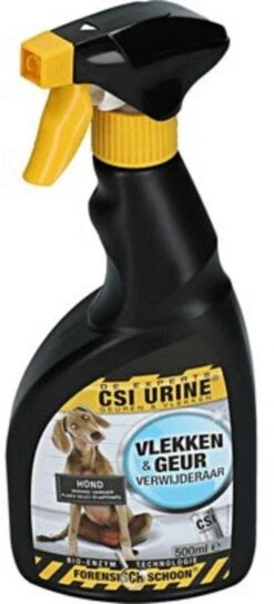 CSI Urine Vlek En Geurspray Puppy En Hond 500 Ml -Huisdier Verkoop 545x1200 2