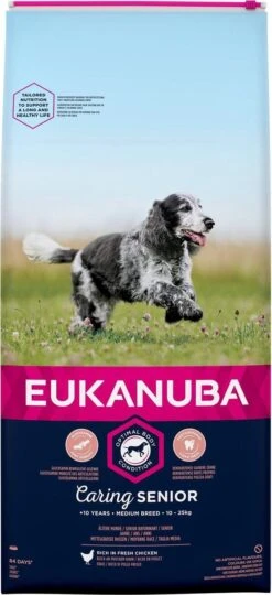 Eukanuba Caring Senior Medium Breed Kip - Hondenvoer - 15 Kg 9 Eukanuba Caring Senior Medium Breed Kip - Hondenvoer - 15 Kg -Huisdier Verkoop 549x1200