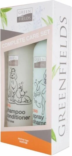 Greenfields Vacht Verzorging Set Voor Honden Shampoo, Conditioner & Droogshampoo 16 Greenfields Vacht Verzorging Set Voor Honden Shampoo, Conditioner & Droogshampoo -Huisdier Verkoop 552x1200
