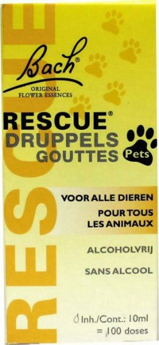 Bach Rescue Remedy Pets Druppels - Dieren Antistressmiddel - 10 Ml 5 Bach Rescue Remedy Pets Druppels - Dieren Antistressmiddel - 10 Ml - Afbeelding 3