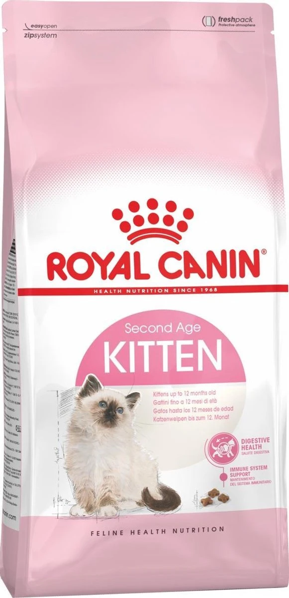Royal Canin Kitten - Kittenvoer - 2 Kg 16 Royal Canin Kitten - Kittenvoer - 2 Kg - Afbeelding 14