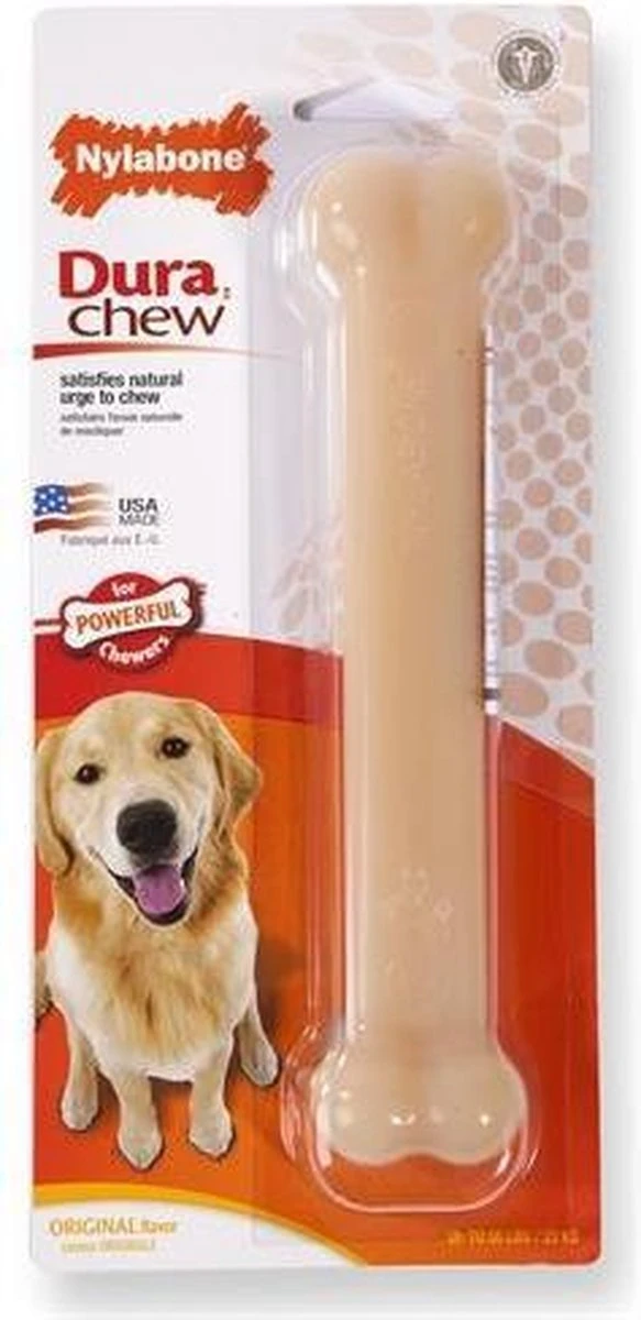 Nylabone Harde Bijters Kluif - Ham - Voor Honden Tot 10 Kg 5 Nylabone Harde Bijters Kluif - Ham - Voor Honden Tot 10 Kg - Afbeelding 3