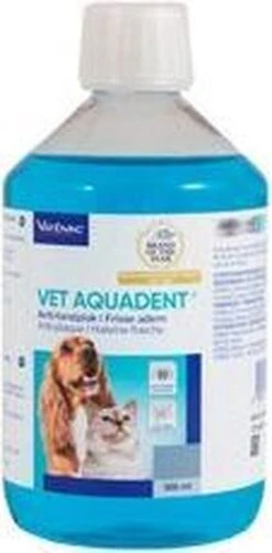 Virbac Vet Aquadent Mondwater - 500 Ml -Huisdier Verkoop 589x1200 3