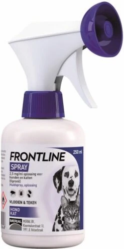 Frontline Spray Anti Vlooienmiddel En Tekenmiddel Hond En Kat - 250 Ml -Huisdier Verkoop 600x1200 3