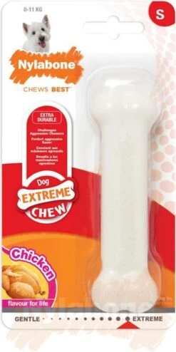 Nylabone Harde Bijters Kluif - Kip - Voor Honden Tot 20 Kg -Huisdier Verkoop 600x1200 4