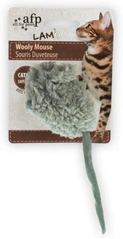 All For Paws Catnip Wooly Mouse -Huisdier Verkoop 617x1200