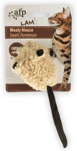 All For Paws Catnip Wooly Mouse -Huisdier Verkoop 618x1200 1