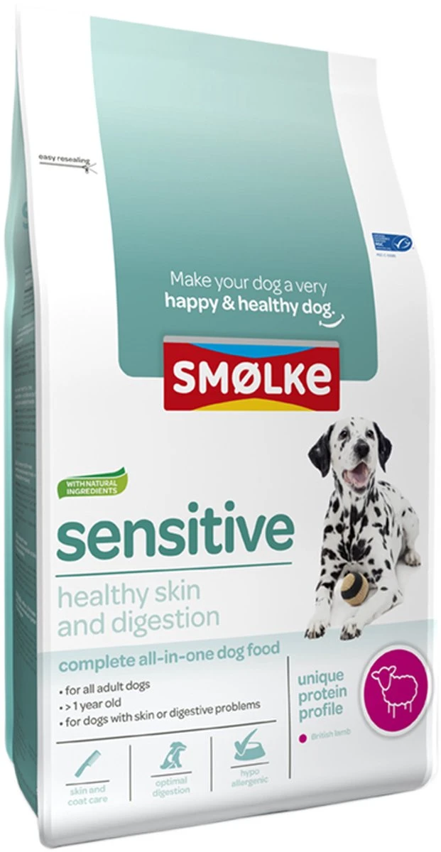Smolke Sensitive - Hondenvoer - 3 Kg 19 Smolke Sensitive - Hondenvoer - 3 Kg - Afbeelding 17