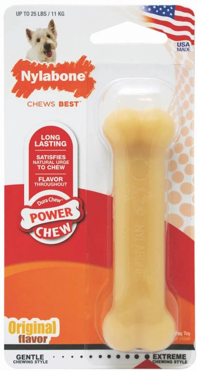 Nylabone Harde Bijters Kluif - Ham - Voor Honden Tot 10 Kg 10 Nylabone Harde Bijters Kluif - Ham - Voor Honden Tot 10 Kg - Afbeelding 8