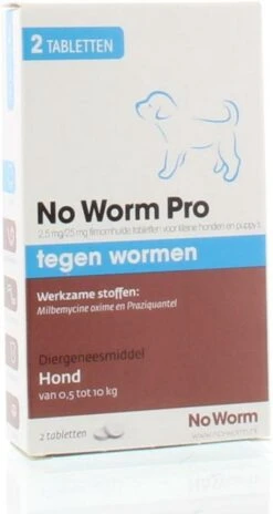 Emax Exil No Worm Pro - Puppy - 2 Tabletten 16 Emax Exil No Worm Pro - Puppy - 2 Tabletten -Huisdier Verkoop 639x1200