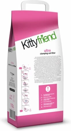 Kitty Friend Ultra Kattenbakvulling 15 Liter 5 Kitty Friend Ultra Kattenbakvulling 15 Liter -Huisdier Verkoop 652x1200 6
