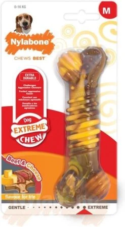 Nylabone Extreme Kauwbot Textuur Met Rund- En Kaassmaak -Huisdier Verkoop 658x1200 6