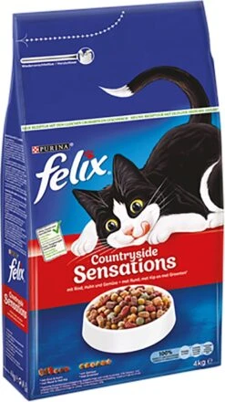 Felix Meaty Sensations - Katten Droogvoer - Rund, Kip & Groenten - 4kg 24 Felix Meaty Sensations - Katten Droogvoer - Rund, Kip & Groenten - 4kg -Huisdier Verkoop 674x1200 2
